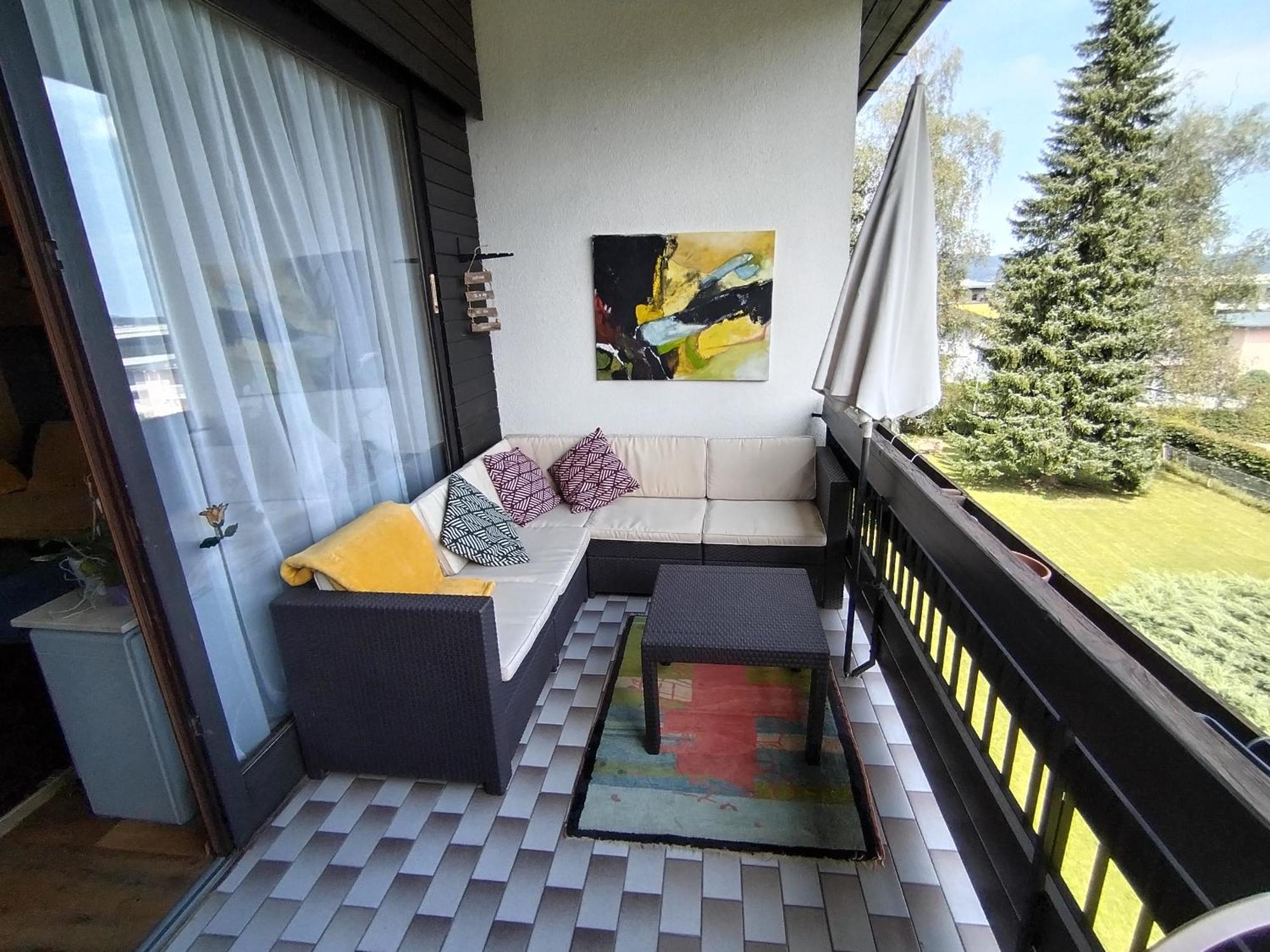 Waldeslust Warmbad Mit Balkon Und Privatem Parkplatz Apartment Villach Luaran gambar